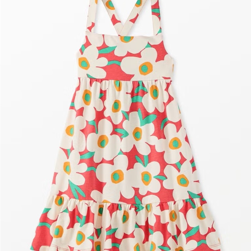 Hanna Andersson - Sleeveless Crossback Dress with Pockets - Picture 2 of 10